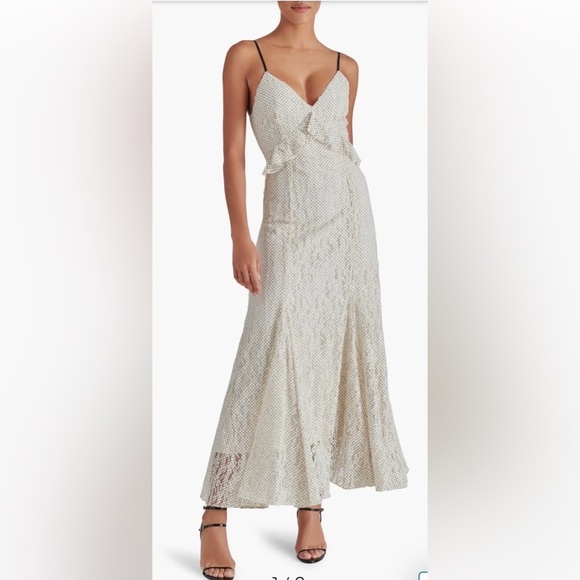 Steve Madden Dresses & Skirts - ✨ Steve Madden Gracie Ruffle A-Line Maxi Dress – Size 4